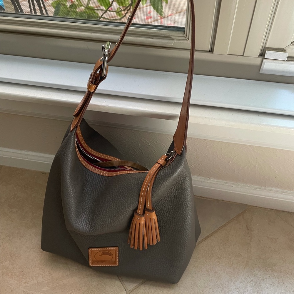 Dooney & Burke Pebblegrain Hobo Purse